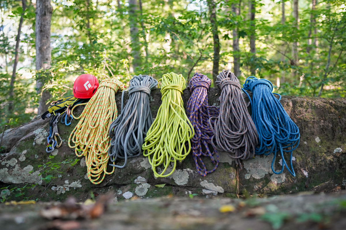 Rock Climbing Checklist (various diameters of ropes)